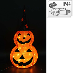 HALLOWEEN - ΚΟΛΟΚΥΘΑ ΑΝΑΔΙΠΛΟΜΕΝΗ ΜΕ ΚΑΠΕΛΟ 50LED 50x90cm