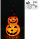 HALLOWEEN - ΚΟΛΟΚΥΘΑ ΑΝΑΔΙΠΛΟΜΕΝΗ ΜΕ ΚΑΠΕΛΟ 50LED 50x90cm