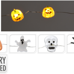 HALLOWEEN - ΛΑΜΠΑΚΙΑ SILVERWIRE 20LED 4Σχδ