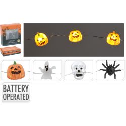 HALLOWEEN - ΛΑΜΠΑΚΙΑ SILVERWIRE 20LED 4Σχδ