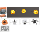 HALLOWEEN - ΛΑΜΠΑΚΙΑ SILVERWIRE 20LED 4Σχδ