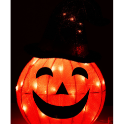 ΗΑLLΟWΕΕΝ - Διακοσμητική Κολοκύθα Halloween Με Φως 50cm