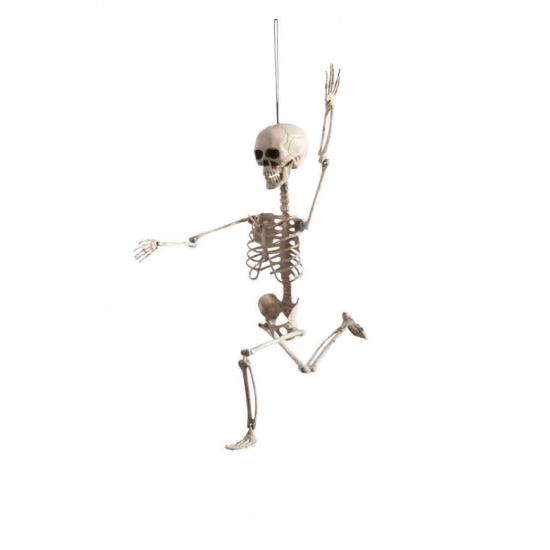 ΗΑLLΟWΕΕΝ - Διακοσμητικό Κρεμαστός Σκελετός Με Κίνηση 70cm