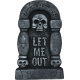 HALLOWEEN - ΑΠΟΚΡΙΑΤΙΚΗ ΤΑΦΟΠΛΑΚΑ "LET ME OUT".