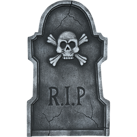 HALLOWEEN - ΑΠΟΚΡΙΑΤΙΚΗ ΤΑΦΟΠΛΑΚΑ "R.I.P"
