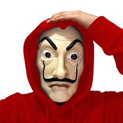 ΑΠΟΚΡΙΑΤΙΚΗ Μάσκα La Casa De Papel
