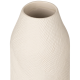 ΑΝΑΓΛΥΦΟ ΒΑΖΟ CLAYRA ΚΕΡΑΜΙΚΟ 21.5cm IVORY