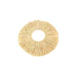 Διακοσμ.τοίχου με raffia Capri Φ42εκ.