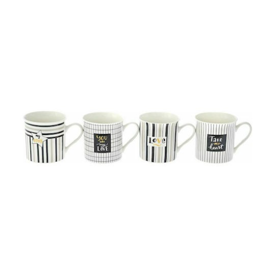 ΚΖ BLACK AND WHITE LOVE ΚΕΡΑΜΙΚΗ ΚΟΥΠΑ 8.5X8.5EK ΚΖ BLACK AND WHITE LOVE ΚΕΡΑΜΙΚΗ ΚΟΥΠΑ 8.5X8.5EK