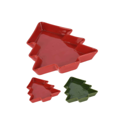 ΠΙΑΤΟ ΠΟΡΣΕΛΑΝΗΣ ΔΕΝΤΡΑΚΙ 2 ΧΡΩΜΑΤΑ 18Χ17Χ3,5CΜ