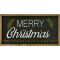 ΧΡ ΞΥΛΙΝΗ ΠΙΝΑΚΙΔΑ MERRY CHRISTMAS 45X24EK