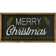 ΧΡ ΞΥΛΙΝΗ ΠΙΝΑΚΙΔΑ MERRY CHRISTMAS 45X24EK