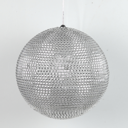 ΜΠΑΛΑ DECOR ΑΣΗΜΙ DISCOBALL 20CM
