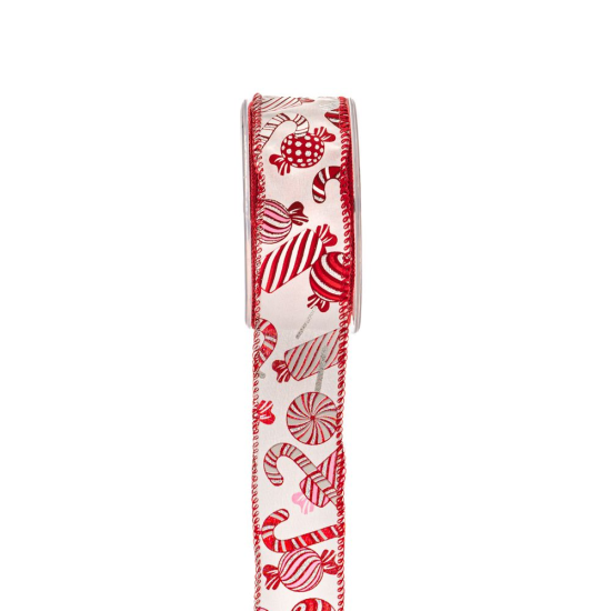 ΚΟ GLITTER CANDY CANES 4,3cmx9m