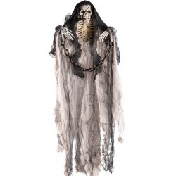 Διακοσμητικό Halloween Κρεμαστός Σκελετός Με Αλυσίδες