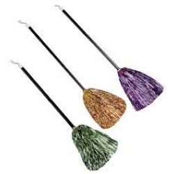 ΣΚΟΥΠΑ TINSEL WITCH BROOM 92 cm - 3 colors ass."