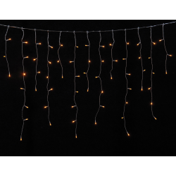 200Led Ασύμ.Κουρτ.Μπατ.ΑΑ Με Χρονοδιακόπτη Διάφ.Καλ./Θερμό Λαμπ.300 x 70(h)cm.ip44