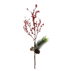 ΚΛΑΔΑΚΙ ΠΕΥΚΟ BERRIES ΚΟΥΚΟΥΝΑΡΙ ΧΙΟΝΙΣΜΕΝΟ  41X12 EK