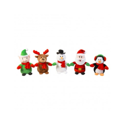 Χριστουγεννιάτικη Παρέα Λούτρινων 21εκ. 5σχ.