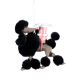 ΣΚΥΛΑΚΙ 9cm Polyresin poodle dog w/gifts xmas orn ΣΚΥΛΑΚΙ 9cm Polyresin poodle dog w/gifts xmas orn