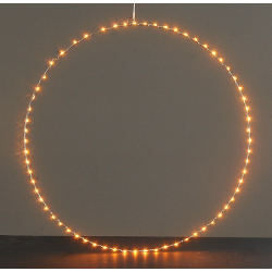 ΦΩΤΕΙΝΟΣ ΚΥΚΛΟΣ LED CIRCLE LIGHT 65L-50CM w/battery + opt. Transformer