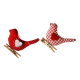 ΚΡΕΜΑΣΤΟ ΣΤΟΛΙΔΙ 2 ΣΧΕΔΙΑ Red/white bird w/heart