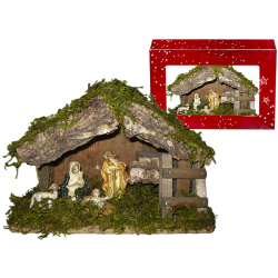 Φάτνη Ξύλινη Μικρή 18x12cm