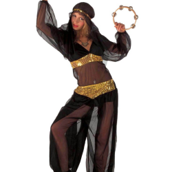Στολή Ενηλίκων Μαύρη Χανούμισα