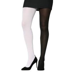 Καλσόν Δίχρωμο Άσπρο Μαύρο