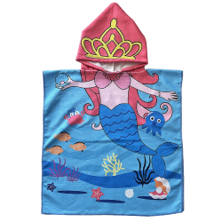 Πόντσο Παιδικό Θαλάσσης Microfiber 60x120cm ΓΟΡΓΟΝΑ