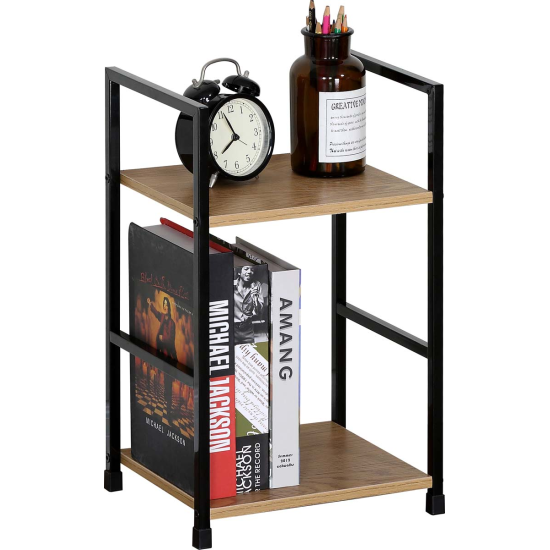 JK Home Décor Ραφιέρα 2-Επιπέδων από Μέταλλο & Μελαμίνη 29x23.5x48cm JK Home Décor Ραφιέρα 2-Επιπέδων από Μέταλλο & Μελαμίνη 29x23.5x48cm