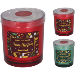 ΚΕΡΙ ΑΡΩΜΑΤΙΚΟ ΣΕ ΓΥΑΛΙ 9x10cm 2Σχδ