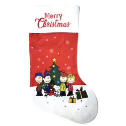 Πάνινη Χριστουγεννιάτικη Διακοσμητική Μπότα 35cm