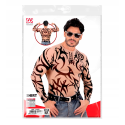 ΜΠΛΟΥΖΑ TRIBAL TATTOO SHIRT BLACK