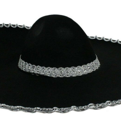 ΑΠΟΚΡΙΑΤΙΚΟ ΚΑΠΕΛΟ ΣΟΡΜΠΡΕΡΟ ΜΑΥΡΟ ΜΕΞΙΚΑΝΟΥ 57ΕΚ