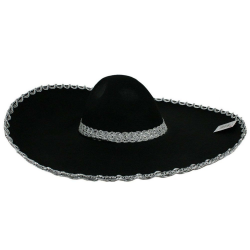 ΑΠΟΚΡΙΑΤΙΚΟ ΚΑΠΕΛΟ ΣΟΡΜΠΡΕΡΟ ΜΑΥΡΟ ΜΕΞΙΚΑΝΟΥ 57ΕΚ