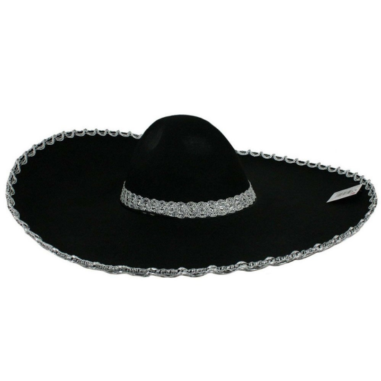 ΑΠΟΚΡΙΑΤΙΚΟ ΚΑΠΕΛΟ ΣΟΡΜΠΡΕΡΟ ΜΑΥΡΟ ΜΕΞΙΚΑΝΟΥ 57ΕΚ