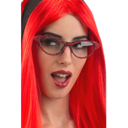 Γυαλιά Με Κόκκινα Στρασάκια