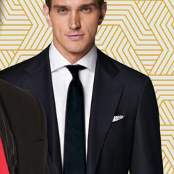 ΓΡΑΒΑΤΑ ΜΑΥΡΗ ΣΑΤΙΝΕ.