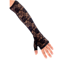 Γάντια Μαύρα Με Δαντέλα