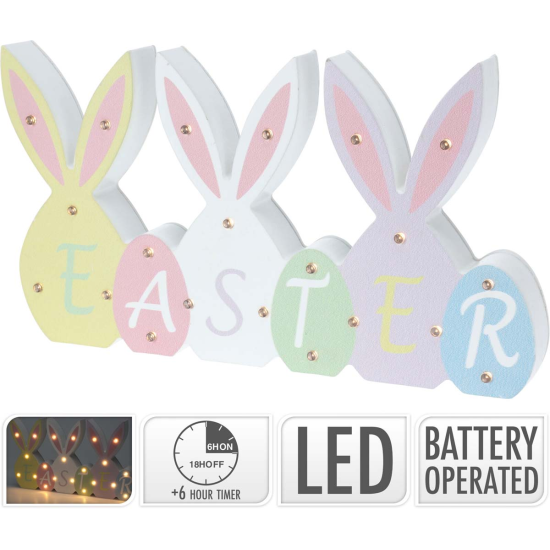 ΔΙΑΚΟΣΜΗΤΙΚΟ EASTER LED 25x14 cm ΔΙΑΚΟΣΜΗΤΙΚΟ EASTER LED 25x14 cm