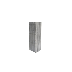 Φωτιστικό δαπέδου bamboo μαύρο χρ. 18,5Χ18,5Χ63