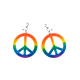Σκουλαρίκια Hippie  Με Σήμα Ειρήνης