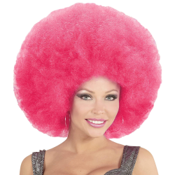 ΠΕΡΟΥΚΑ AFRO WIG PINK OVERSIZE