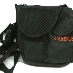 CAMPUS ΤΣΑΝΤΑΚΙ ΜΕΣΗΣ MOBILE ΜΑΥΡΟ ΜΕ ΘΗΚΗ ΓΙΑ ΚΙΝΗΤΟ