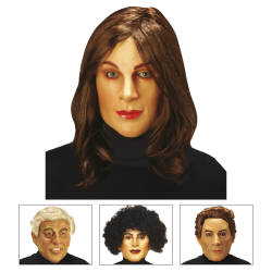 ΜΑΣΚΑ FRIENDS WITH WIG  4 ΣΧΕΔΙΑ