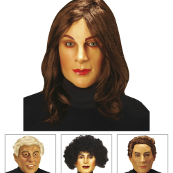 ΜΑΣΚΑ FRIENDS WITH WIG  4 ΣΧΕΔΙΑ