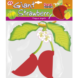 ΧΑΡΤΙΝΑ ΔΙΑΚ.ΦΡΟΥΤΑ BIG HONEYCOMB FRUIT 52 cm - 6 ΣΧΕΔΙΑ