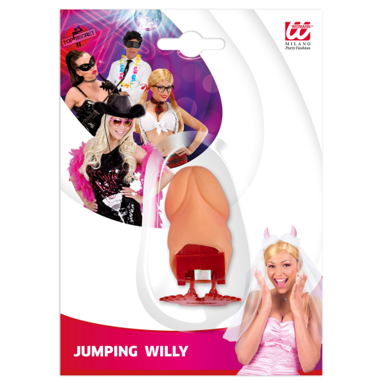 Αποκριάτικο Αξεσουάρ Πονηρό JUMPING WILLY Αποκριάτικο Αξεσουάρ Πονηρό JUMPING WILLY