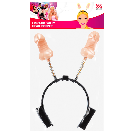 Αποκριάτικο Αξεσουάρ Πονηρό LIGHT UP WILLY HEAD BOPPER Αποκριάτικο Αξεσουάρ Πονηρό LIGHT UP WILLY HEAD BOPPER